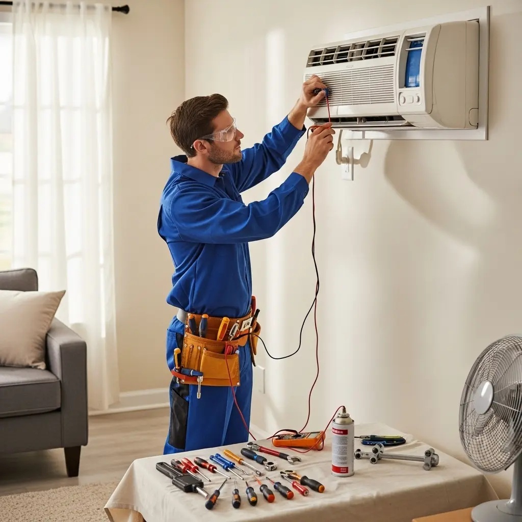Yenimahalle Dominox Dominox klima gaz dolumu ve bakım – Enerji verimliliği artırıldı. - Teknik servis örneği